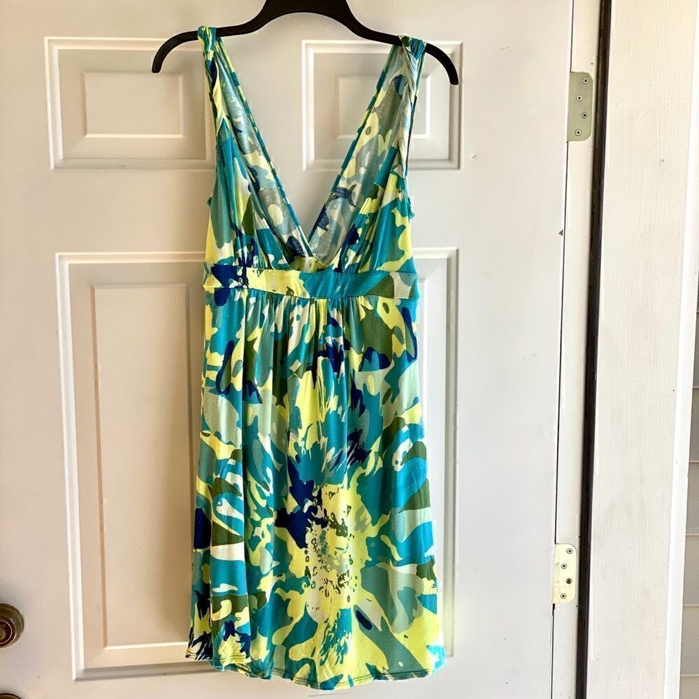 Matty M- Multi Color Spring Dress - Picture 2 of 2